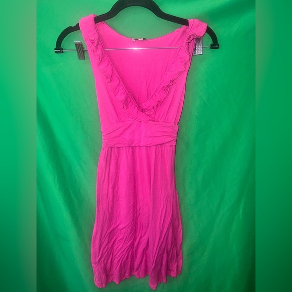 Ella Moss Elegant Pink Sleeveless Mini Dress size XS - Used Condition - Picture 1 of 6